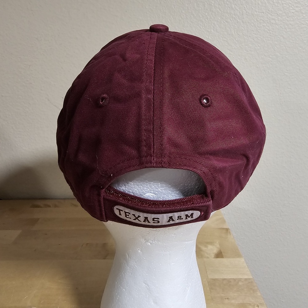 Maroon Embroidered Nike Team Texas A&M Strapback Hat Cap - Picture 3 of 8